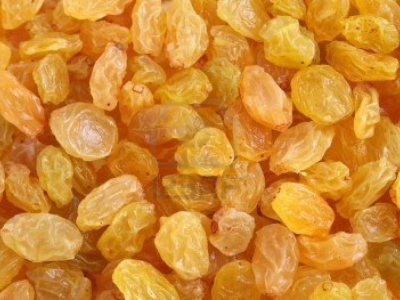 Golden raisins